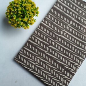 Hand Block Printed Pure Cotton Fabric – TSPRFBK64