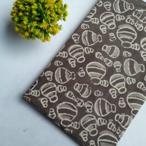 Hand Block Printed Pure Cotton Fabric – TSPRFBK66
