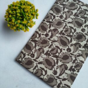 Hand Block Printed Pure Cotton Fabric – TSPRFBK69