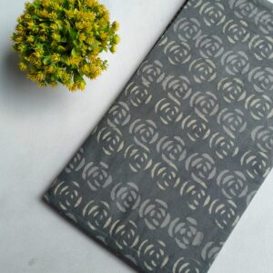 Hand Block Printed Pure Cotton Fabric – TSPRFBK70