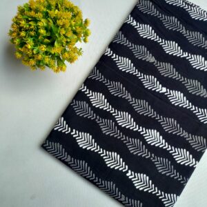Hand Block Printed Pure Cotton Fabric – TSPRFBK78