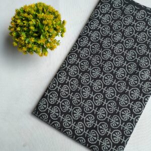 Hand Block Printed Pure Cotton Fabric – TSPRFBK84