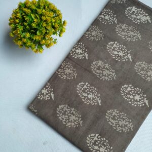 Hand Block Printed Pure Cotton Fabric – TSPRFBK89