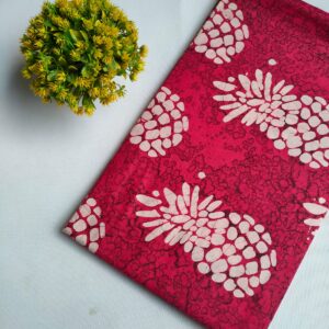 Hand Block Printed Pure Cotton Fabric – TSPRFBK92