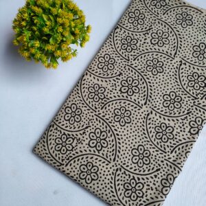 Hand Block Printed Pure Cotton Fabric – TSPRFBK95