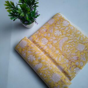 Pure Cotton Hand Block Printed Fabric – TSPTKB1