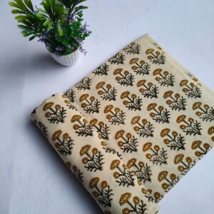 Pure Cotton Hand Block Printed Fabric – TSPTKB18