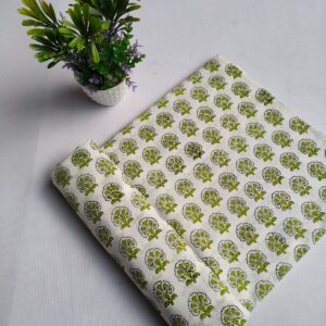 Pure Cotton Hand Block Printed Fabric – TSPTKB23