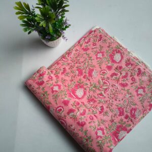 Pure Cotton Hand Block Printed Fabric – TSPTKB4