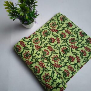 Pure Cotton Hand Block Printed Fabric – TSPTKB6