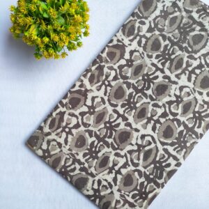 Bagru Hand Block Pure Cotton Fabric – TSPRBKA17