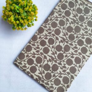 Bagru Hand Block Pure Cotton Fabric – TSPRBKA21