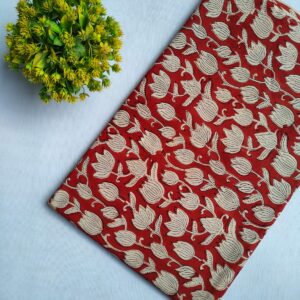 Bagru Hand Block Pure Cotton Fabric – TSPRBKA3