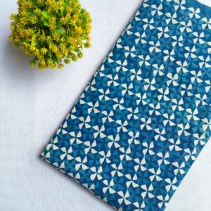 Bagru Hand Block Pure Cotton Fabric – TSPRBKA59