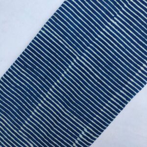 Sanganeri Hand Block Printed Pure Cotton Fabric In Running Length – TSPRS602