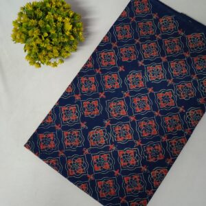 Hand Block Printed Pure Cotton Fabric – TSPRBK1-3