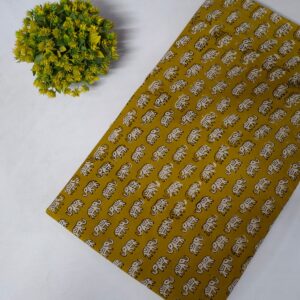 Hand Block Printed Pure Cotton Fabric – TSPRBK1-5