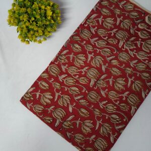 Hand Block Printed Pure Cotton Fabric – TSPRBK1-7