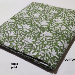 Pure Cotton Hand Block Printed Fabric – TSPRBK11