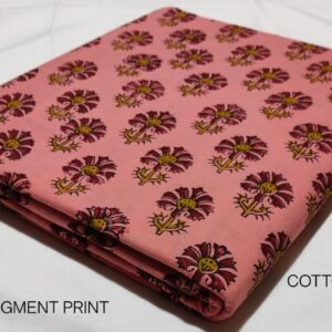 Bagru Pure Cotton Hand Block Printed Fabric – TSPRBK17