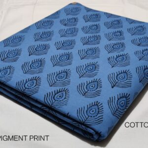 Bagru Pure Cotton Hand Block Printed Fabric – TSPRBK25