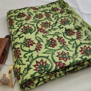 Bagru Pure Cotton Hand Block Printed Fabric – TSPRBK26