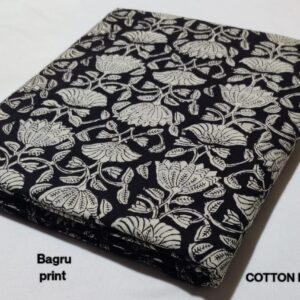Bagru Pure Cotton Hand Block Printed Fabric – TSPRBK27