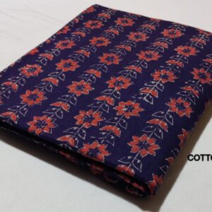 Bagru Pure Cotton Hand Block Printed Fabric – TSPRBK7