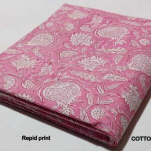 Pure Cotton Hand Block Printed Fabric – TSPRBK9