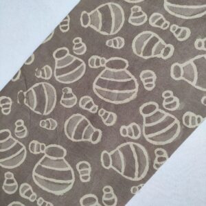 Pure Cotton Hand Block Printed Fabric – TSPRKBT11