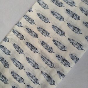 Pure Cotton Hand Block Printed Fabric – TSPRKBT9