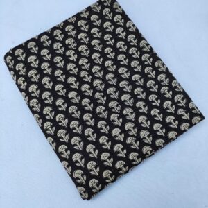 Pure Cotton Hand Block Printed Fabric – TSPOR114